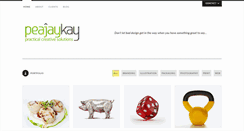 Desktop Screenshot of peajaykay.com
