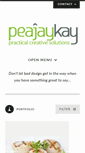 Mobile Screenshot of peajaykay.com